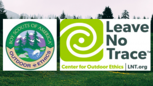 Leave No Trace outdoor ethics banner