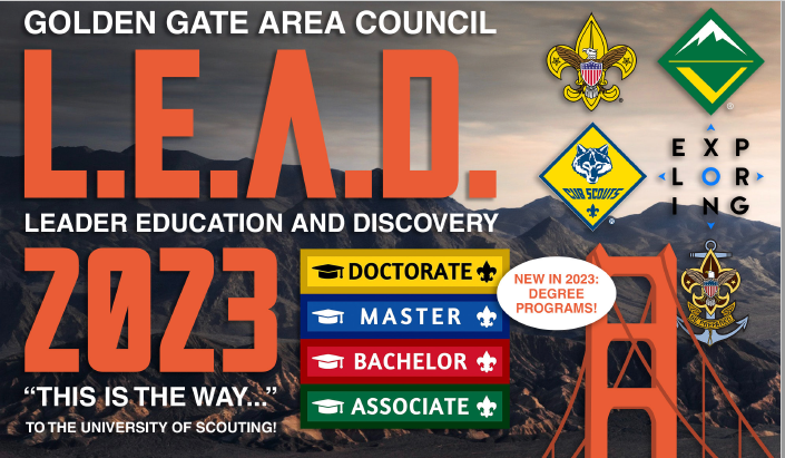 Banner promoting Leadership education and discovery event