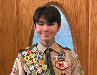 Scout Andrew M supernova award winner